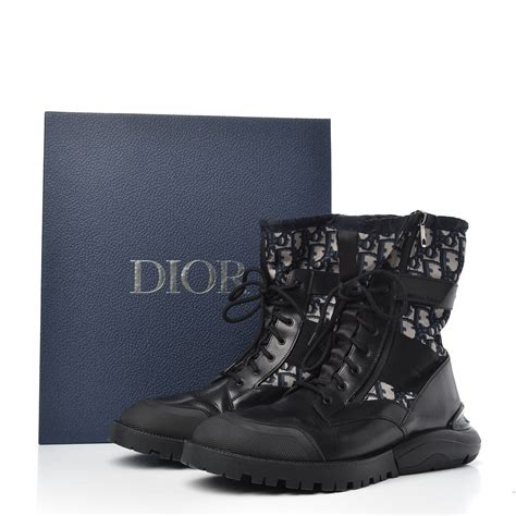 dior oblique combat boots|genuine christian dior boots.